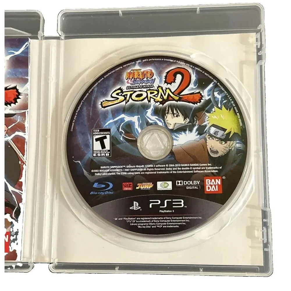 Naruto Shippuden Ultimate Ninja Storm 2 PlayStation 3 PS3 CIB Very Good
